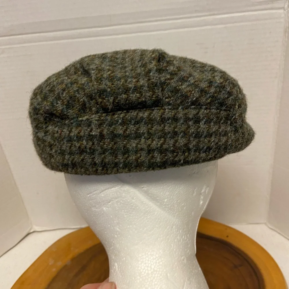 LL Bean x Harris Tweed Vintage Newsboy Bap